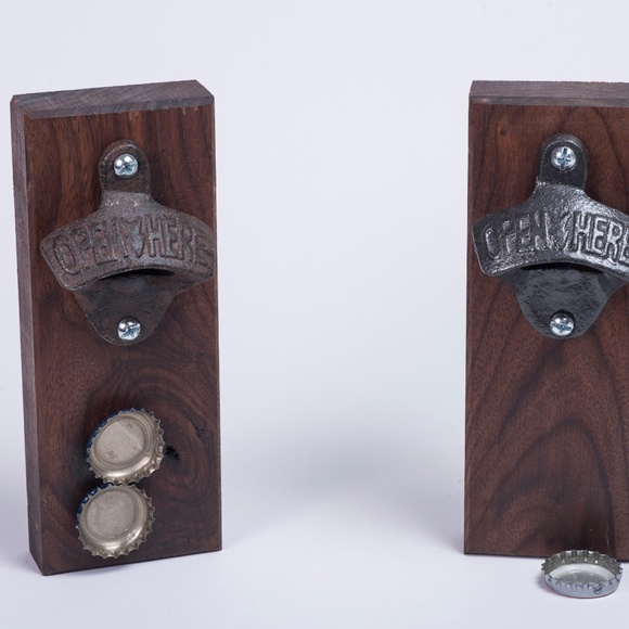 Wall Mounted Magnetic Bottle Opener - Picture 3 of 4